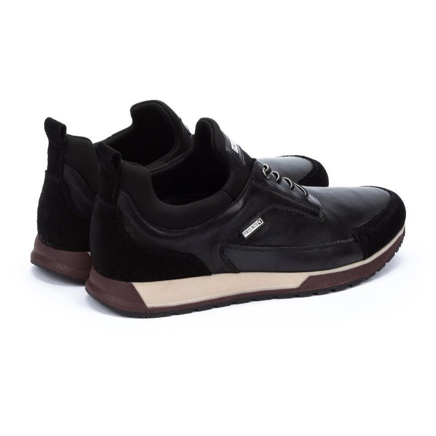 Men's Pikolinos CAMBIL Sneakers Black | NZ Q571Q93